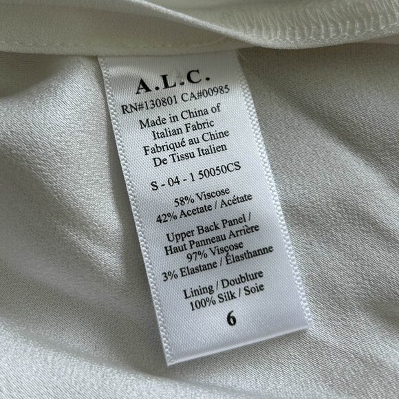A.L.C. Leigh Top in White ASO Clary Fray - Picture 11 of 14